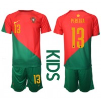 Portugal Danilo Pereira #13 Domaci Dres za djecu SP 2022 Kratak Rukav (+ Kratke hlače)